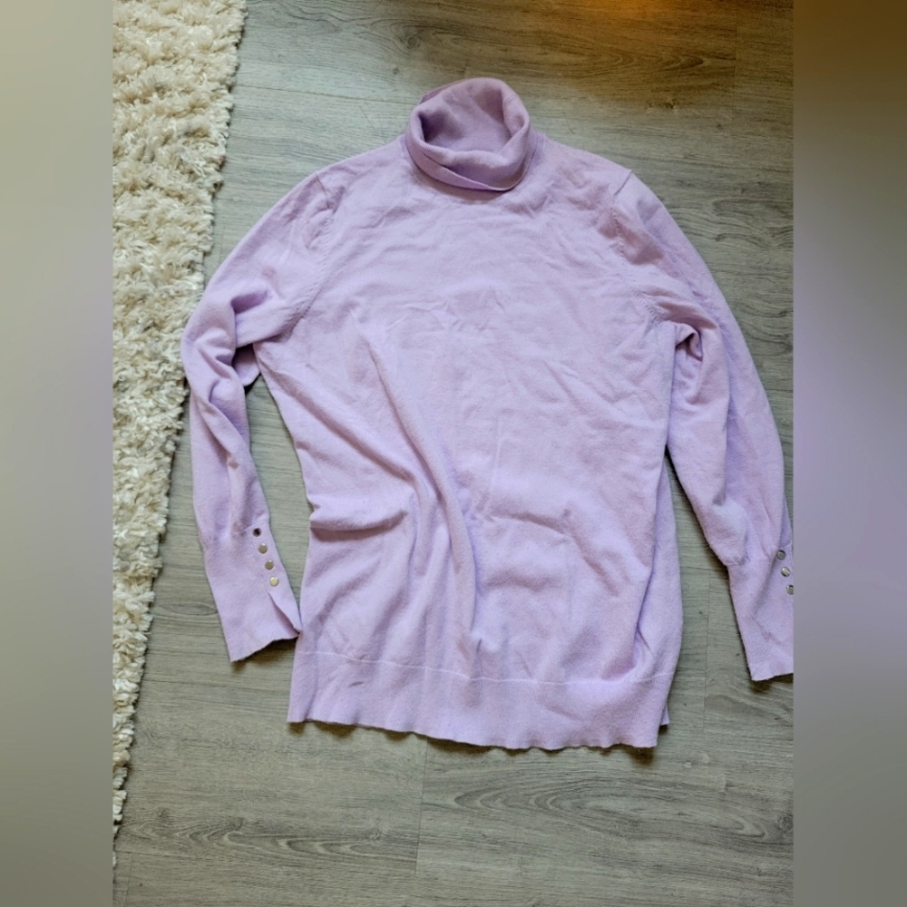 Torrid Lilac Soft Turtleneck